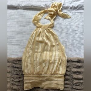 Peppermayo Chiffon Blouse in Cream